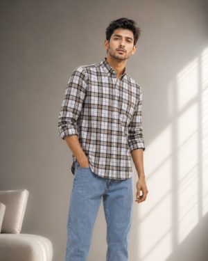 The Legacy Multi-Check Cotton Shirt