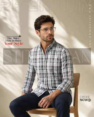 The Zenith Multi-Plaid Elite Check Cotton Shirt