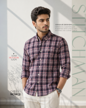 The Signature Apex Plaid Cotton Check Shirt