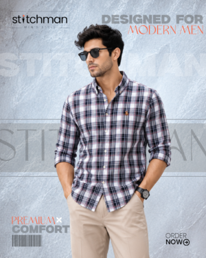 The Sovereign Plaid Check Cotton Shirt